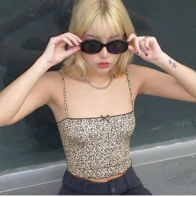 Amberly Leopard Print Top