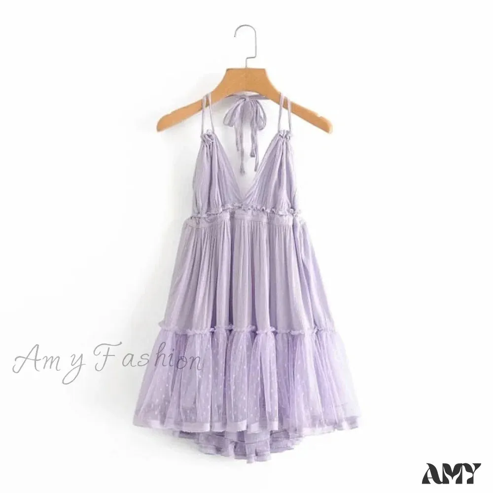 Amy Fashion - Sexy Girls Bohemian Aline Plus Size Dress