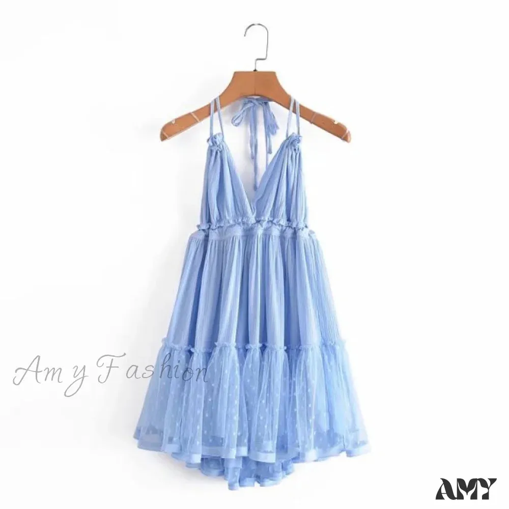 Amy Fashion - Sexy Girls Bohemian Aline Plus Size Dress