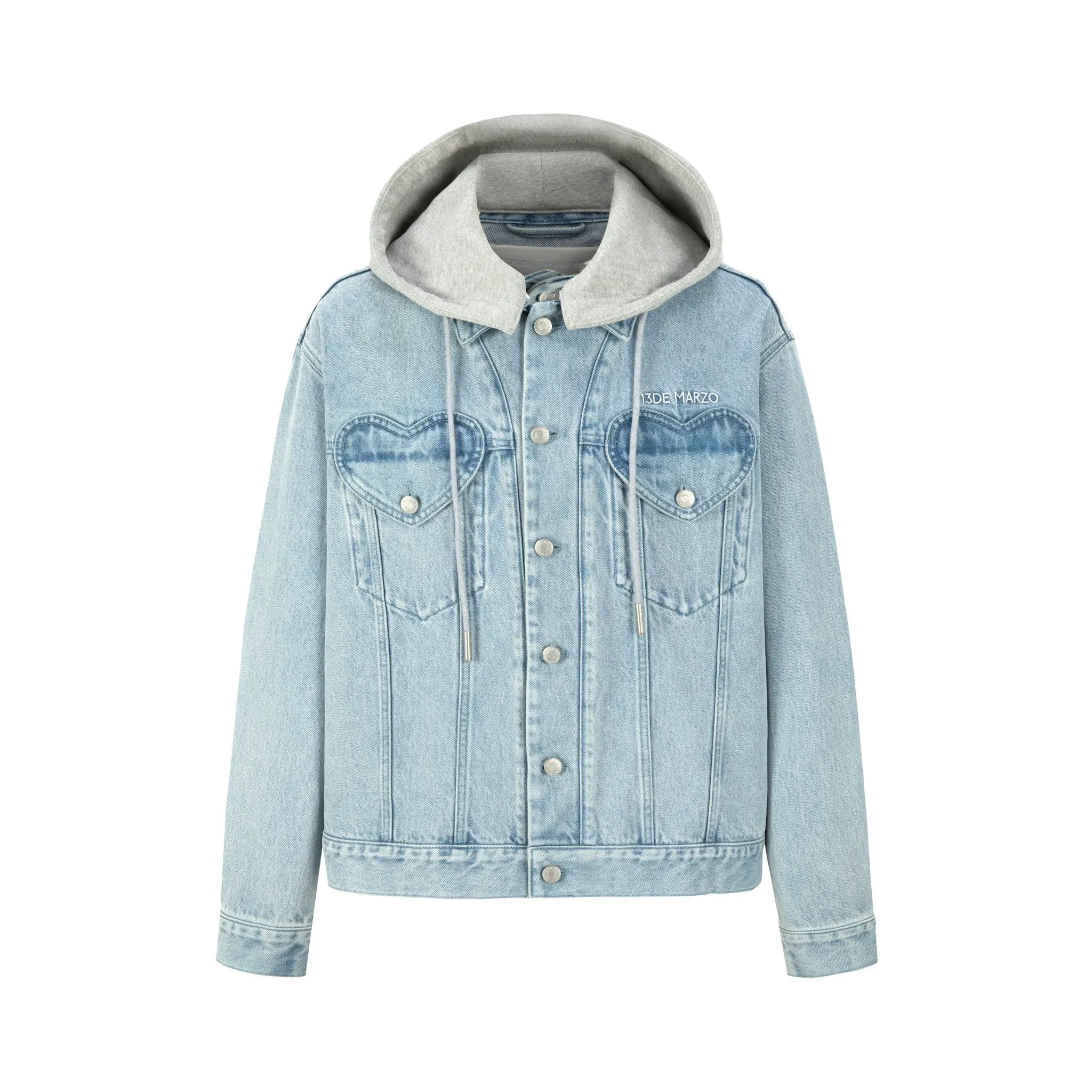 Bear Heart Denim Jacket