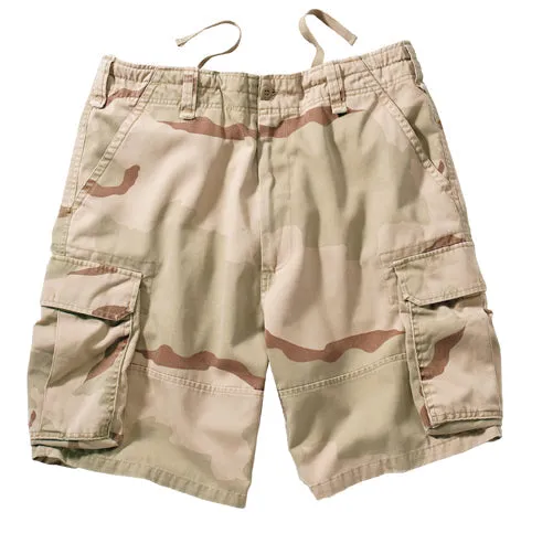 Big Men's Camo Cargo Short