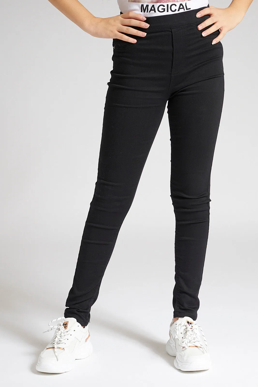 Black Basic Jegging