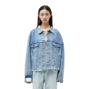 Blue Oversize Denim Jacket