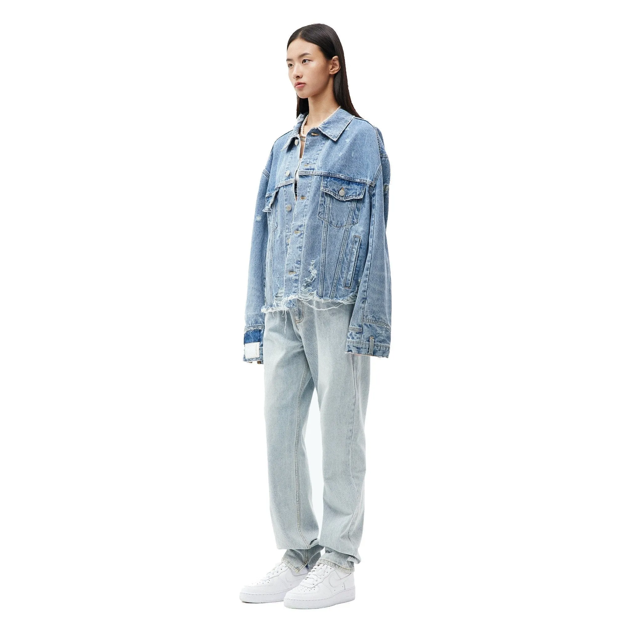 Blue Oversize Denim Jacket