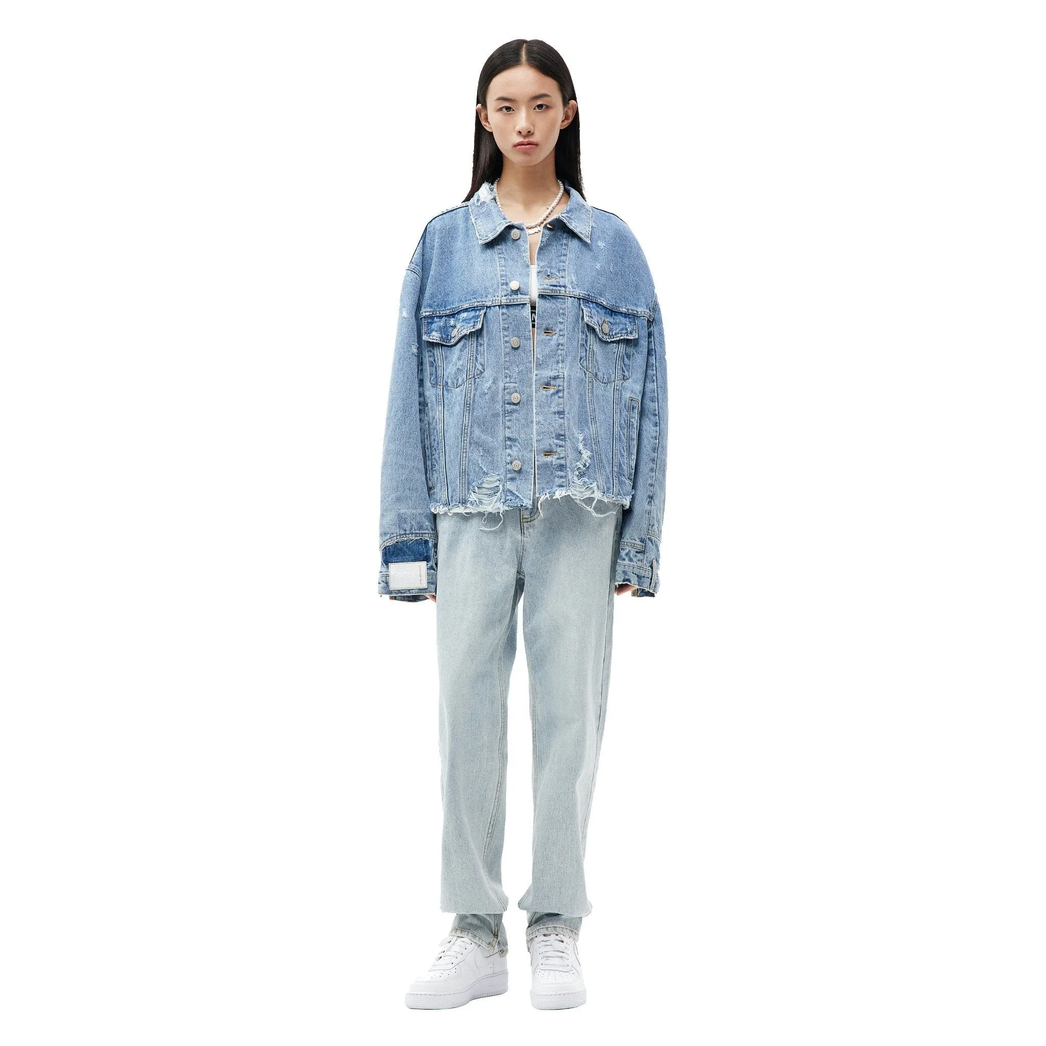 Blue Oversize Denim Jacket