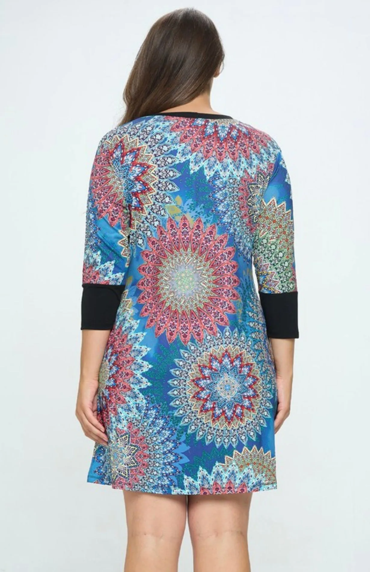 Bohemian Print Dress