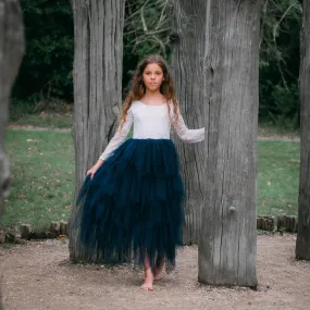 Bohemian Spirit Dress - Navy Blue