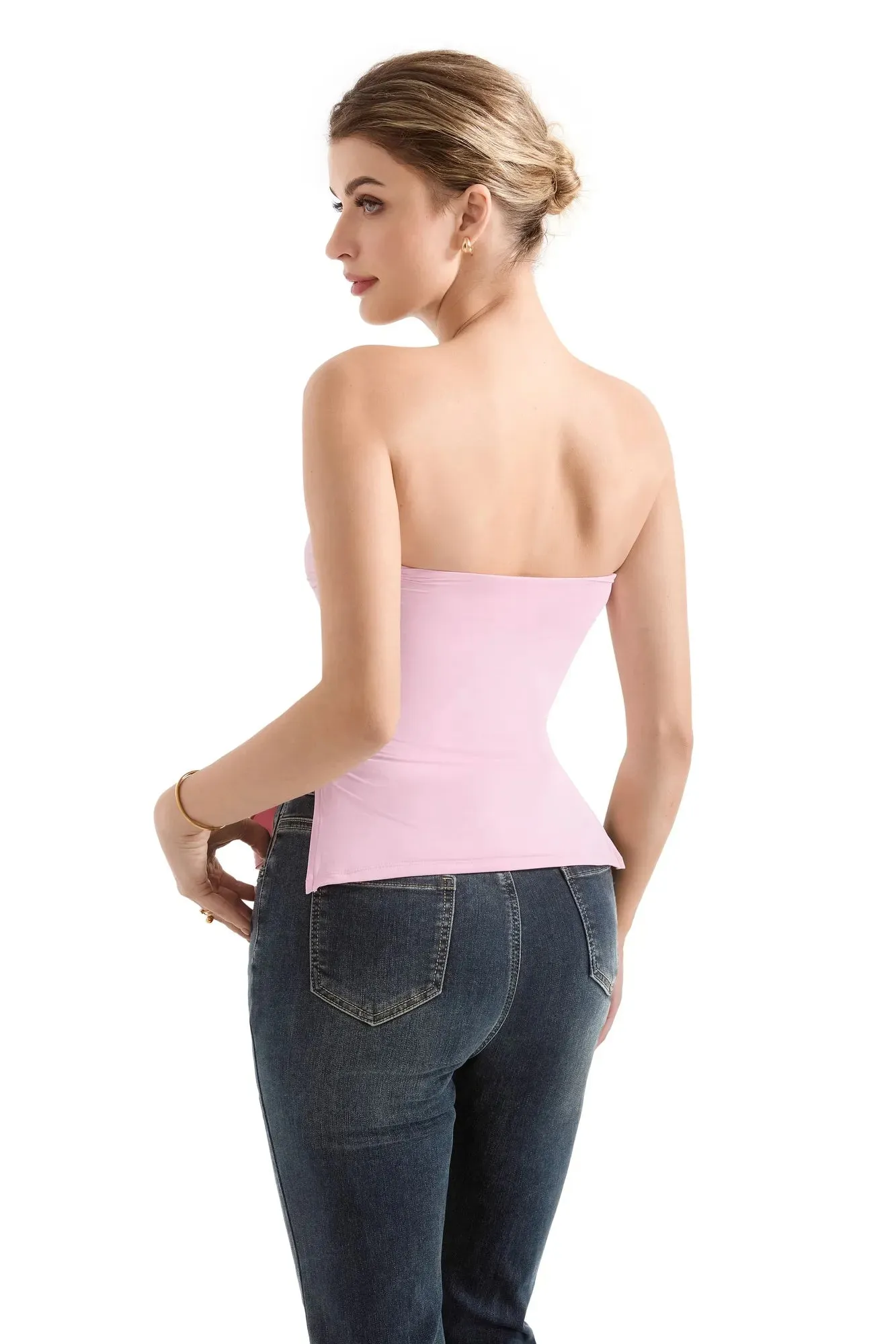 Buttery Soft Side Split Tube Top