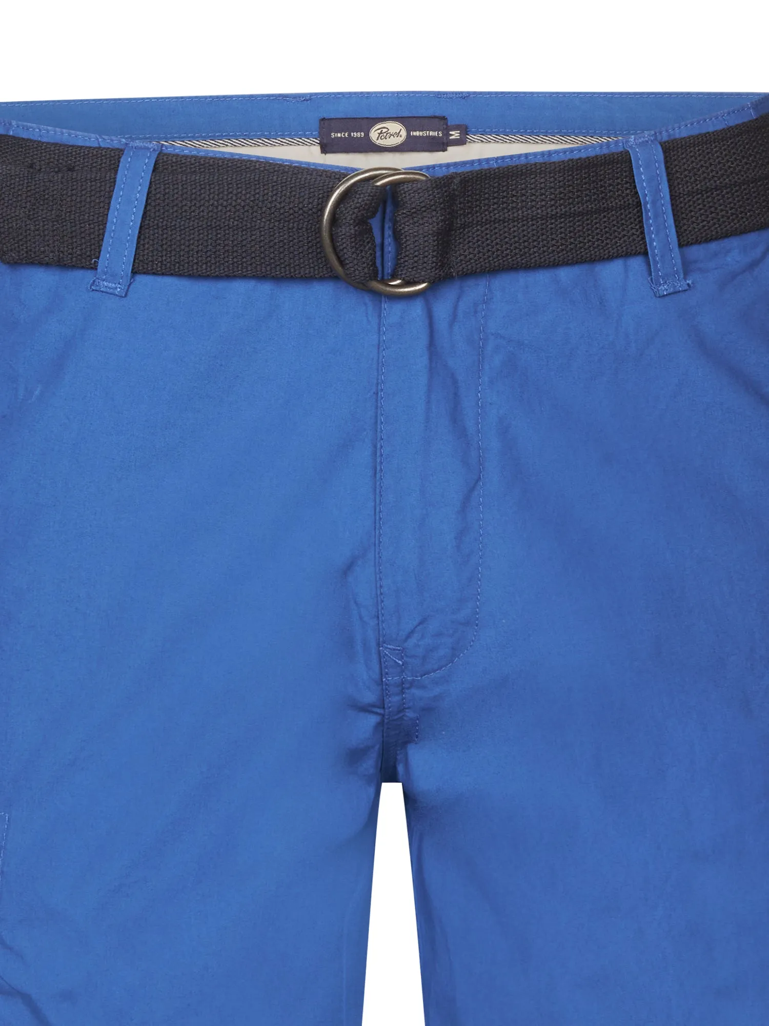 Cargo Shorts with Belt Azure