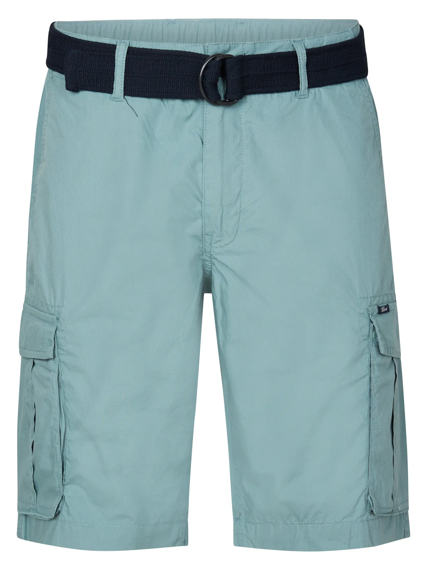 Cargo Shorts with Belt Azure