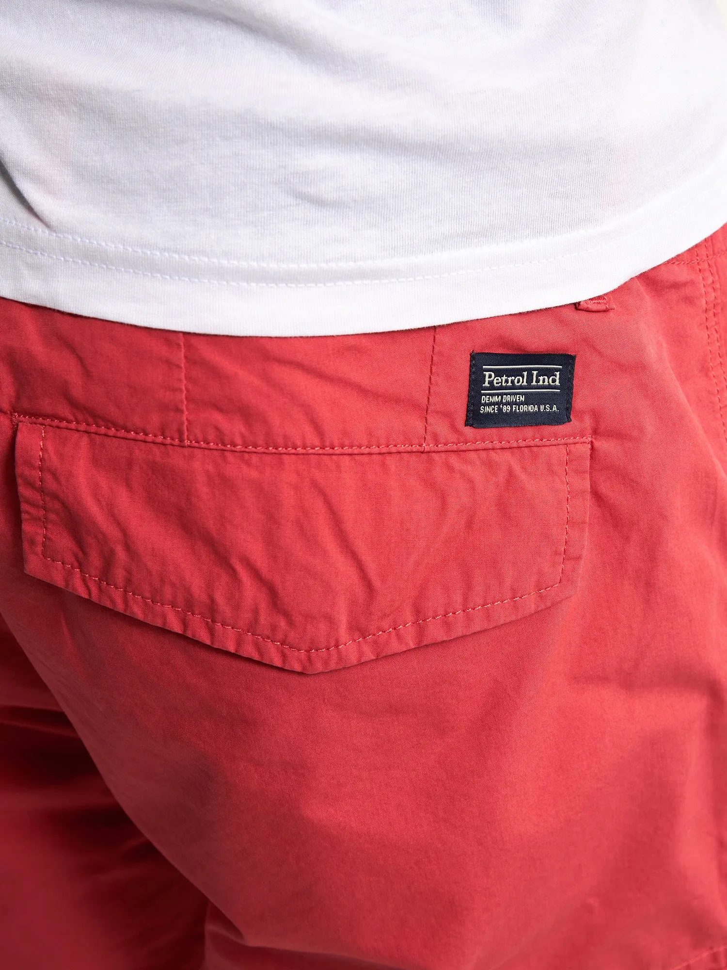 Cargo Shorts with Belt Azure