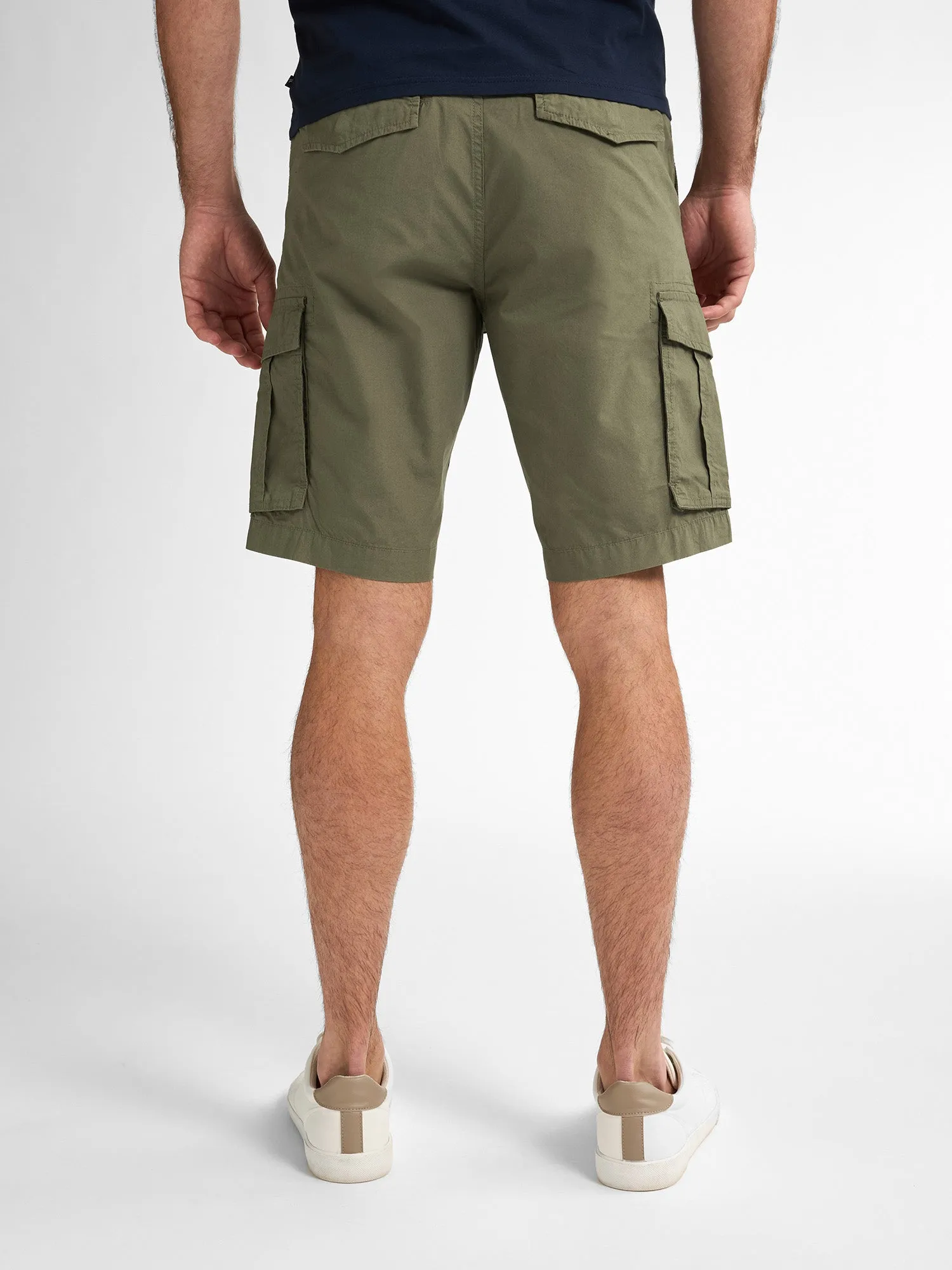 Cargo Shorts with Belt Azure