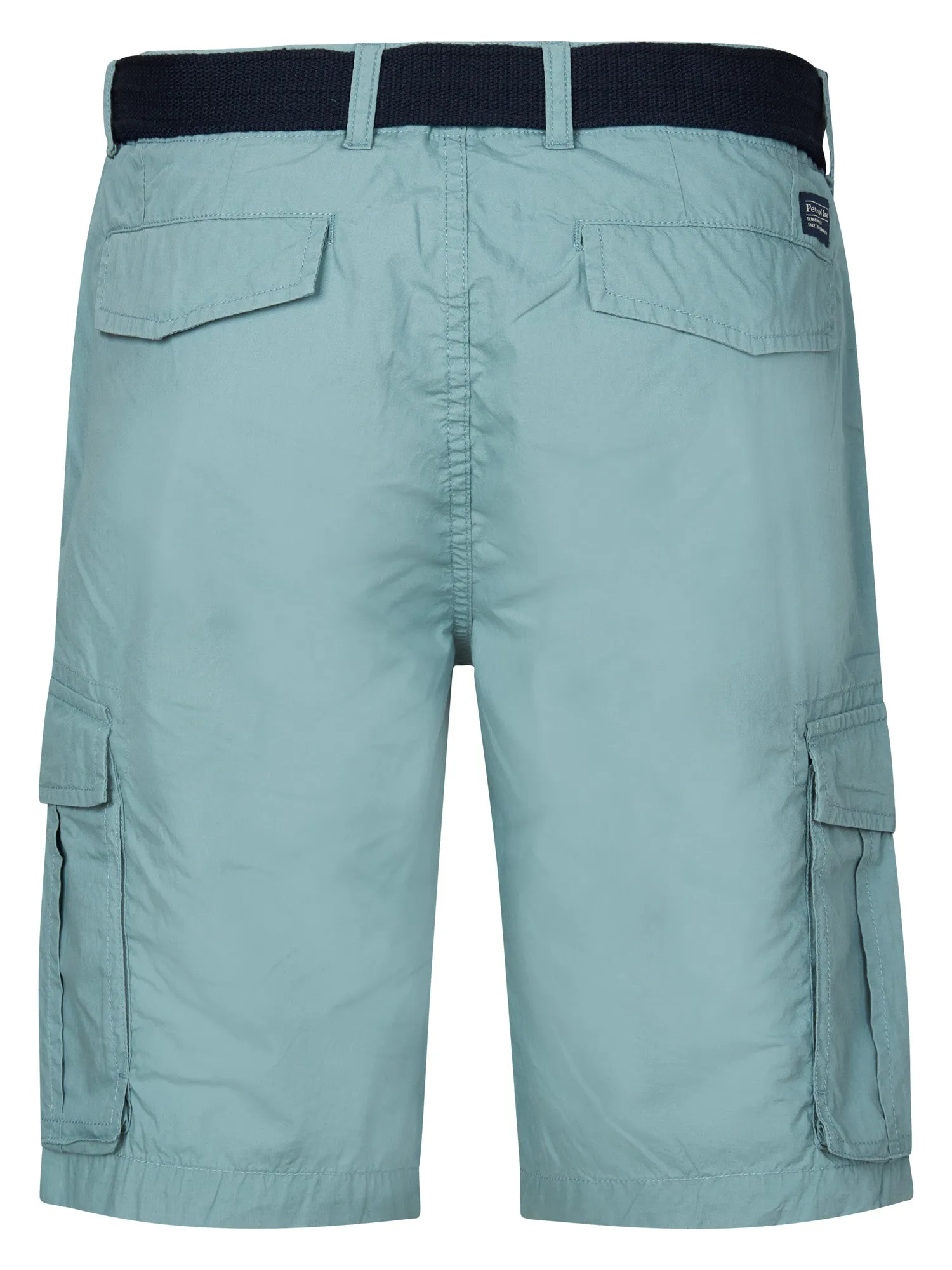 Cargo Shorts with Belt Azure