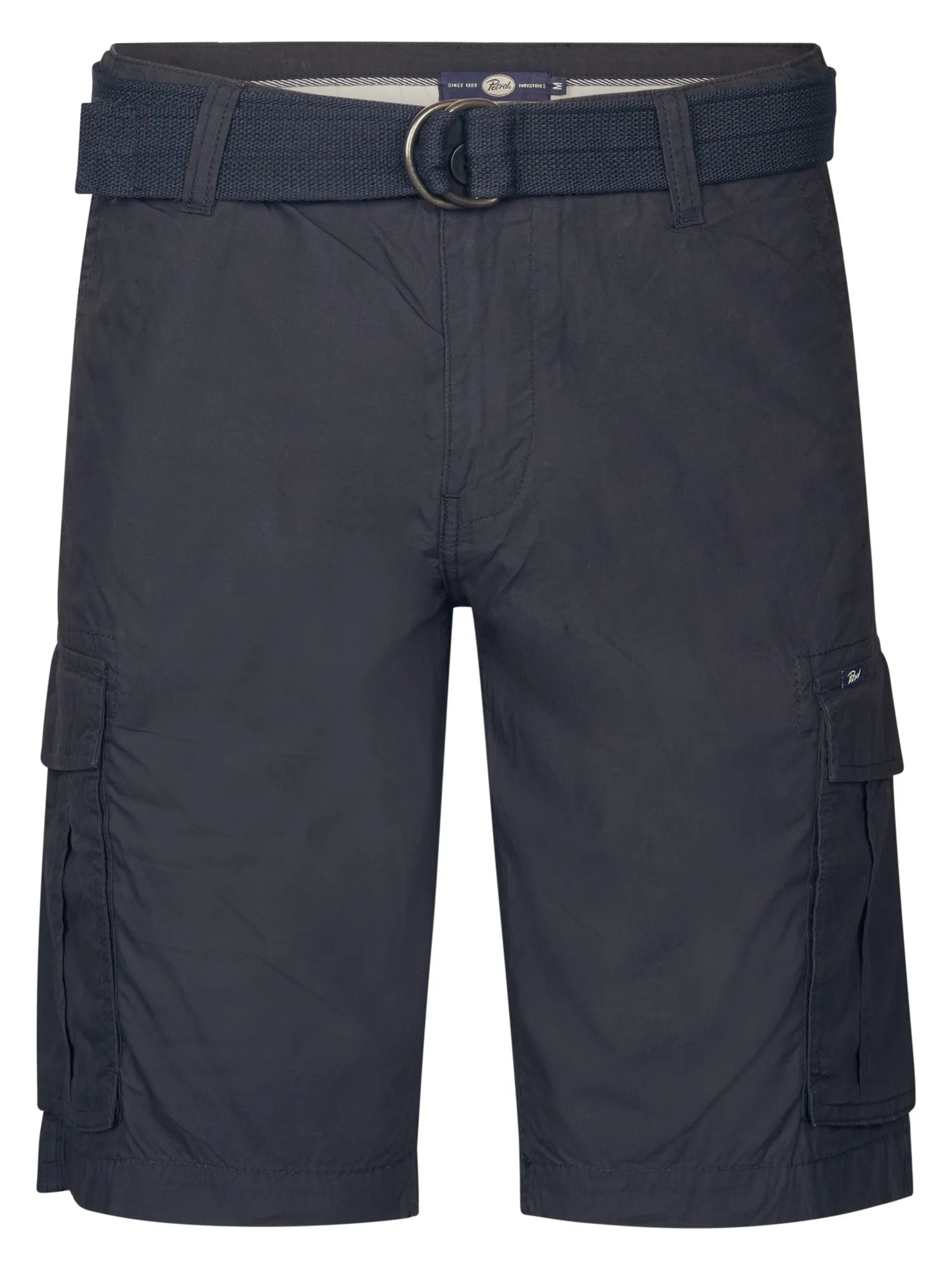 Cargo Shorts with Belt Azure