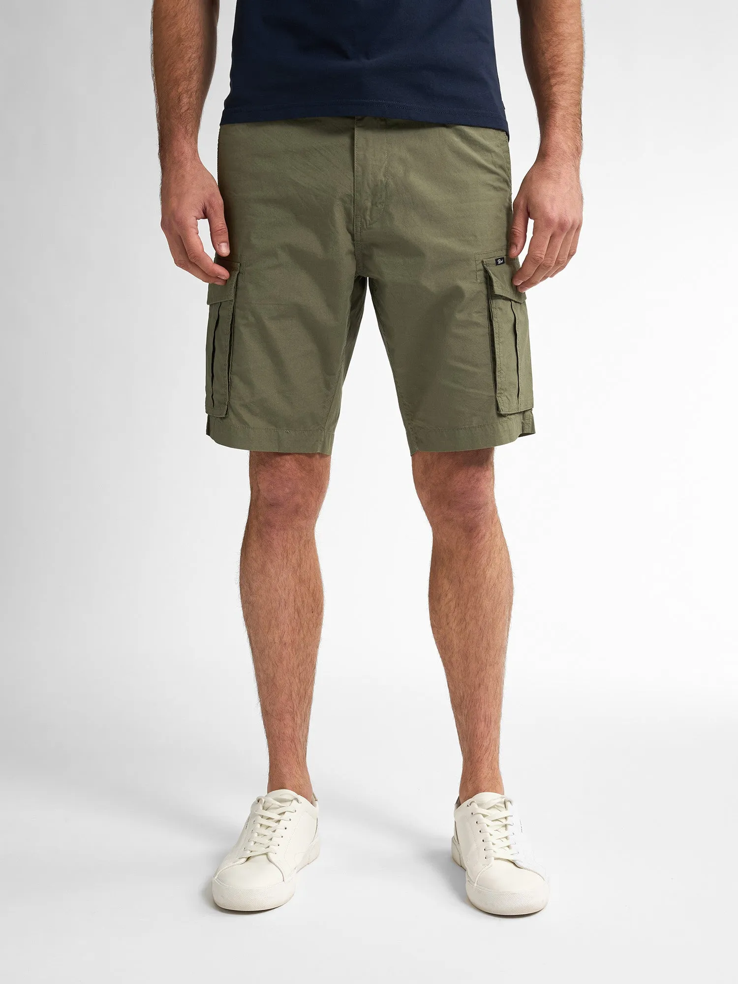 Cargo Shorts with Belt Azure