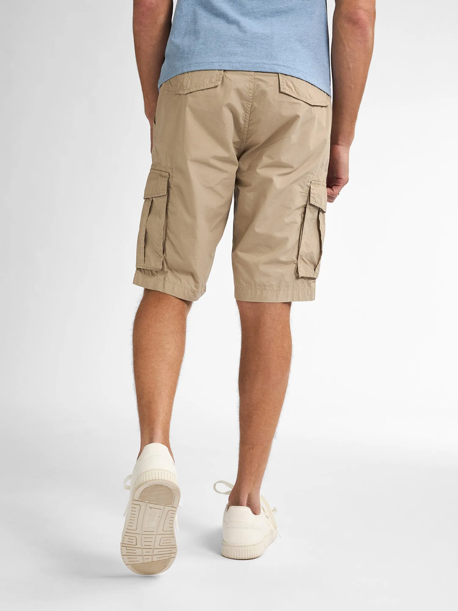 Cargo Shorts with Belt Azure