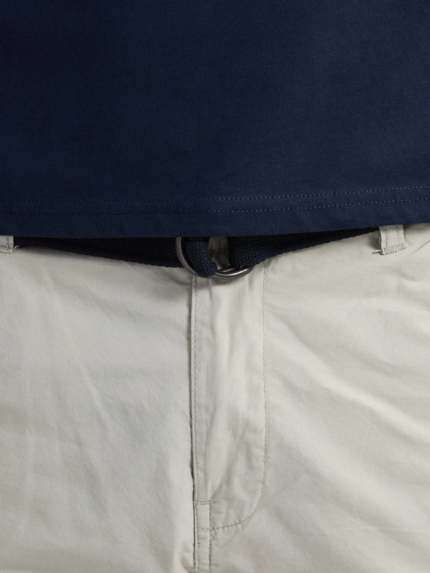 Cargo Shorts with Belt Azure