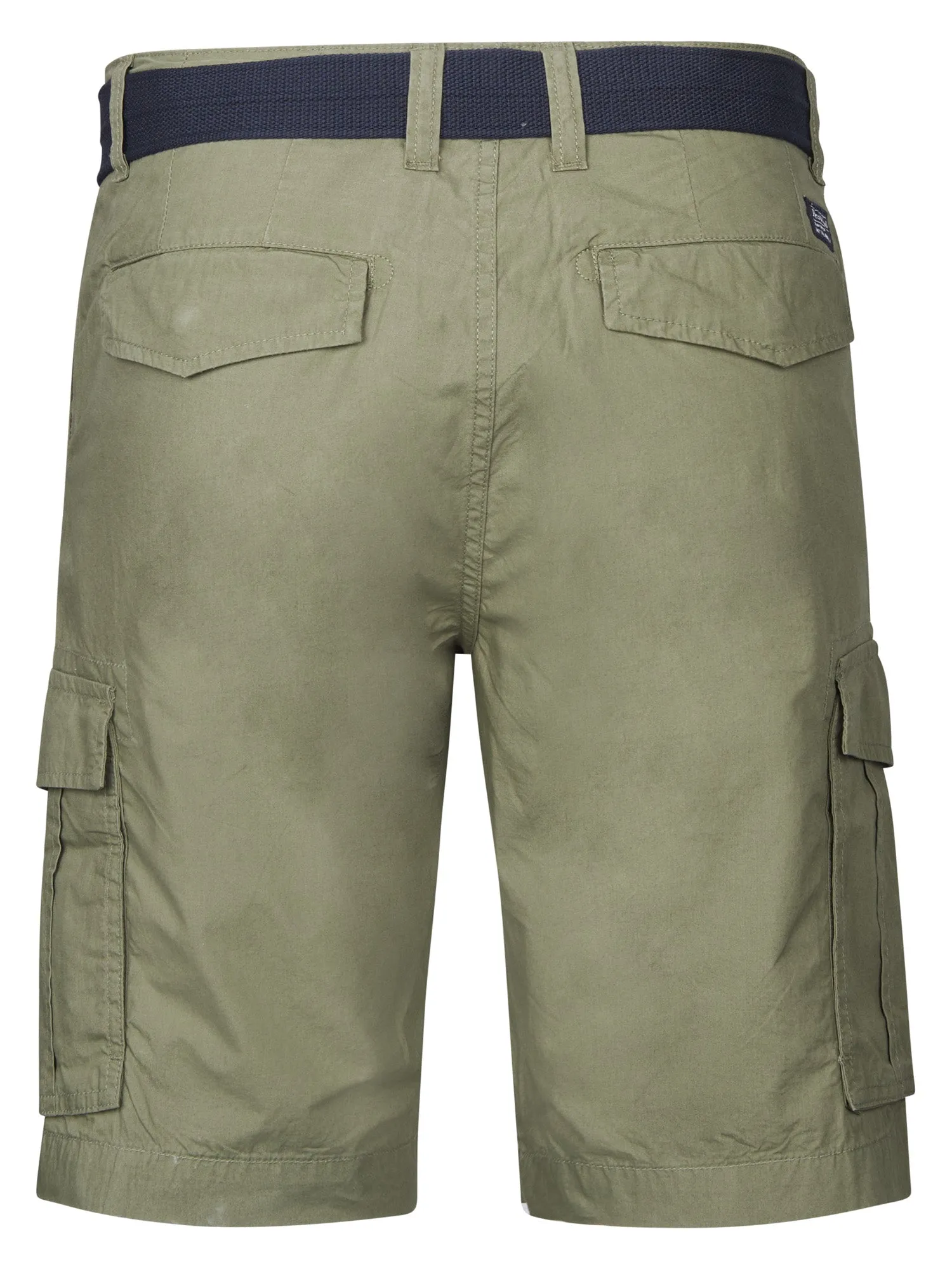 Cargo Shorts with Belt Azure