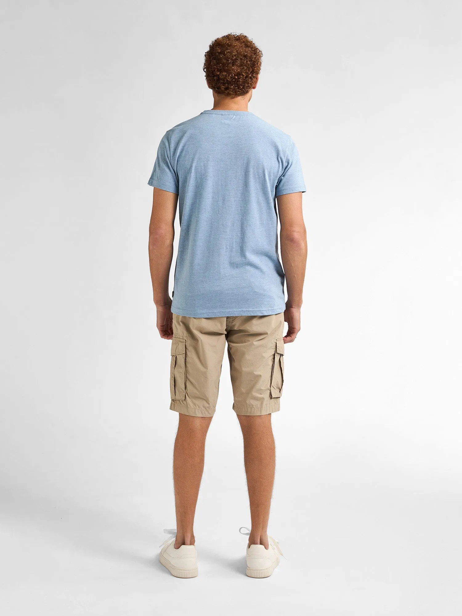 Cargo Shorts with Belt Azure