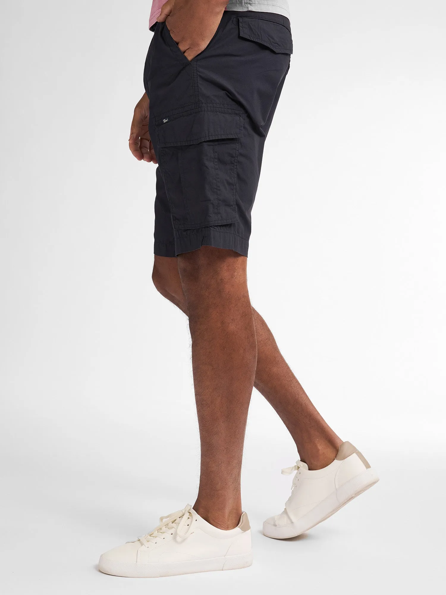 Cargo Shorts with Belt Azure