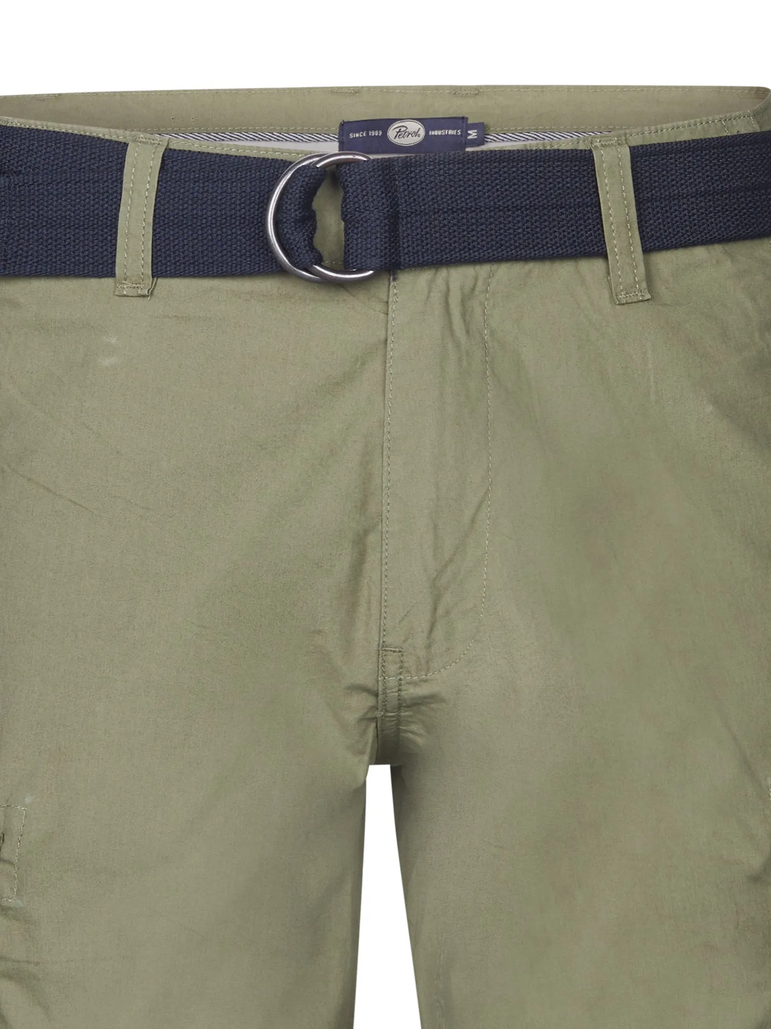 Cargo Shorts with Belt Azure