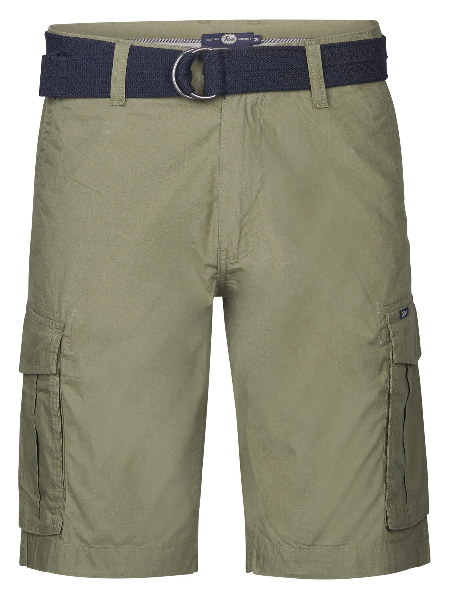 Cargo Shorts with Belt Azure