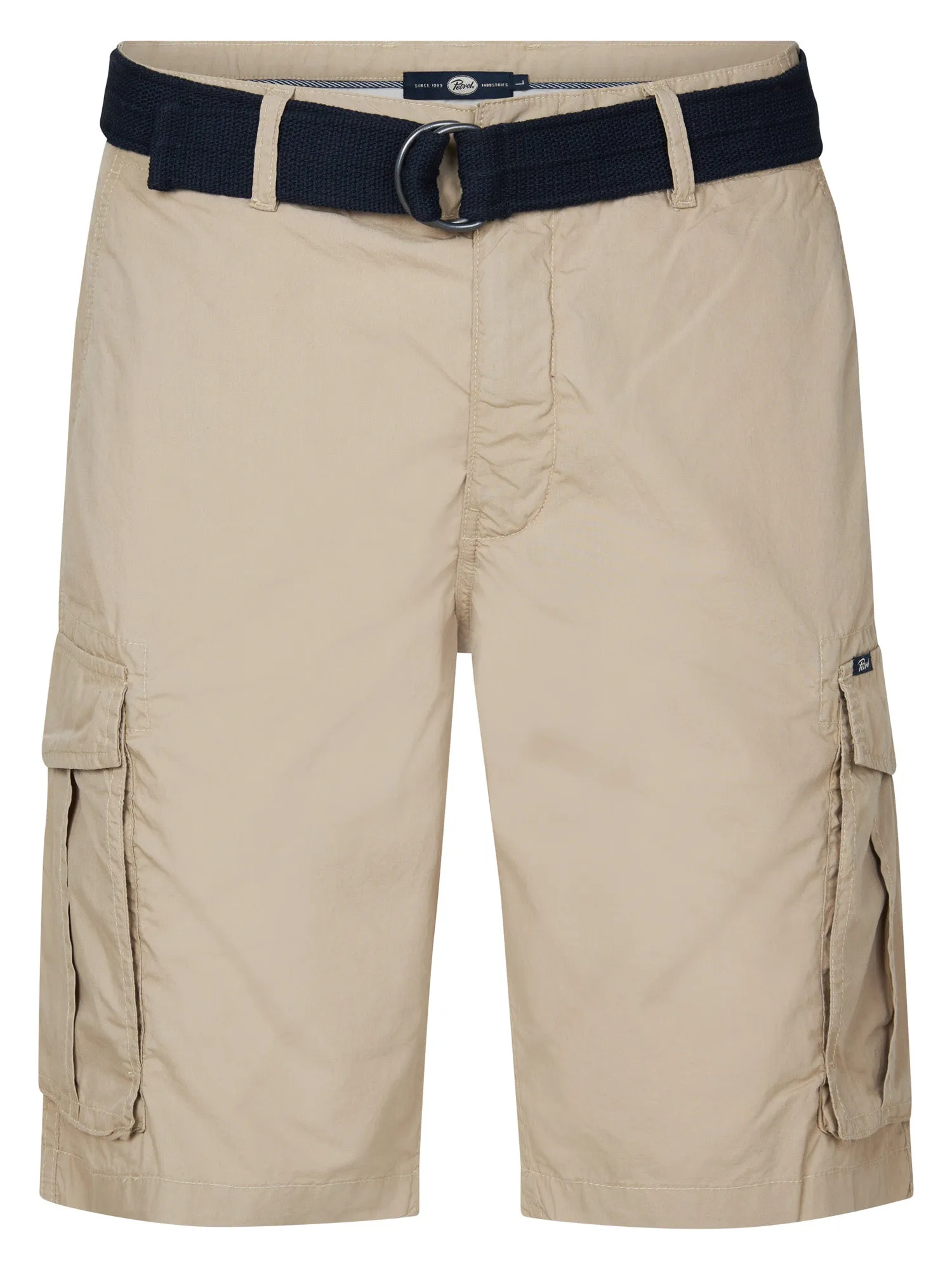 Cargo Shorts with Belt Azure