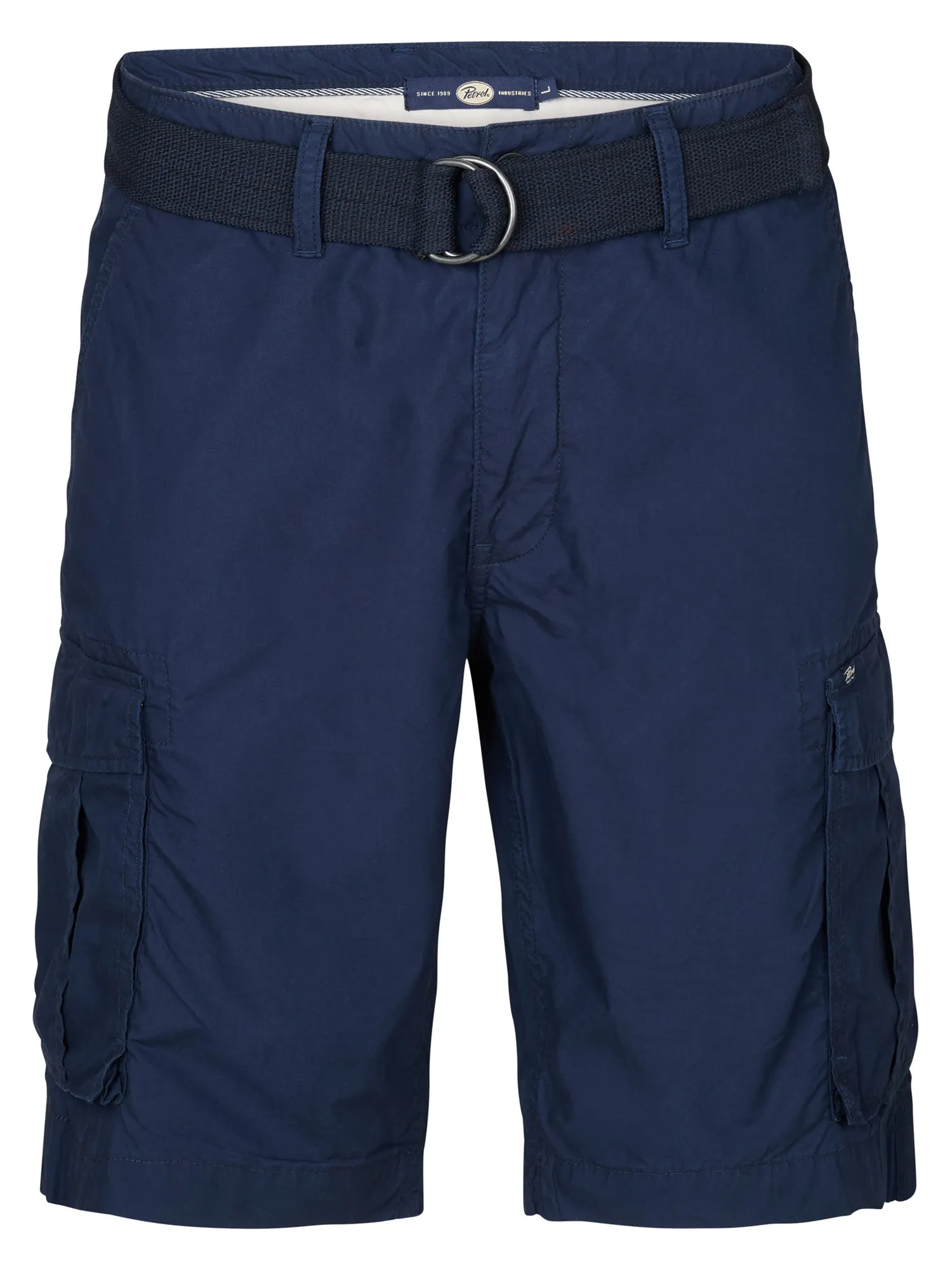 Cargo Shorts with Belt Azure