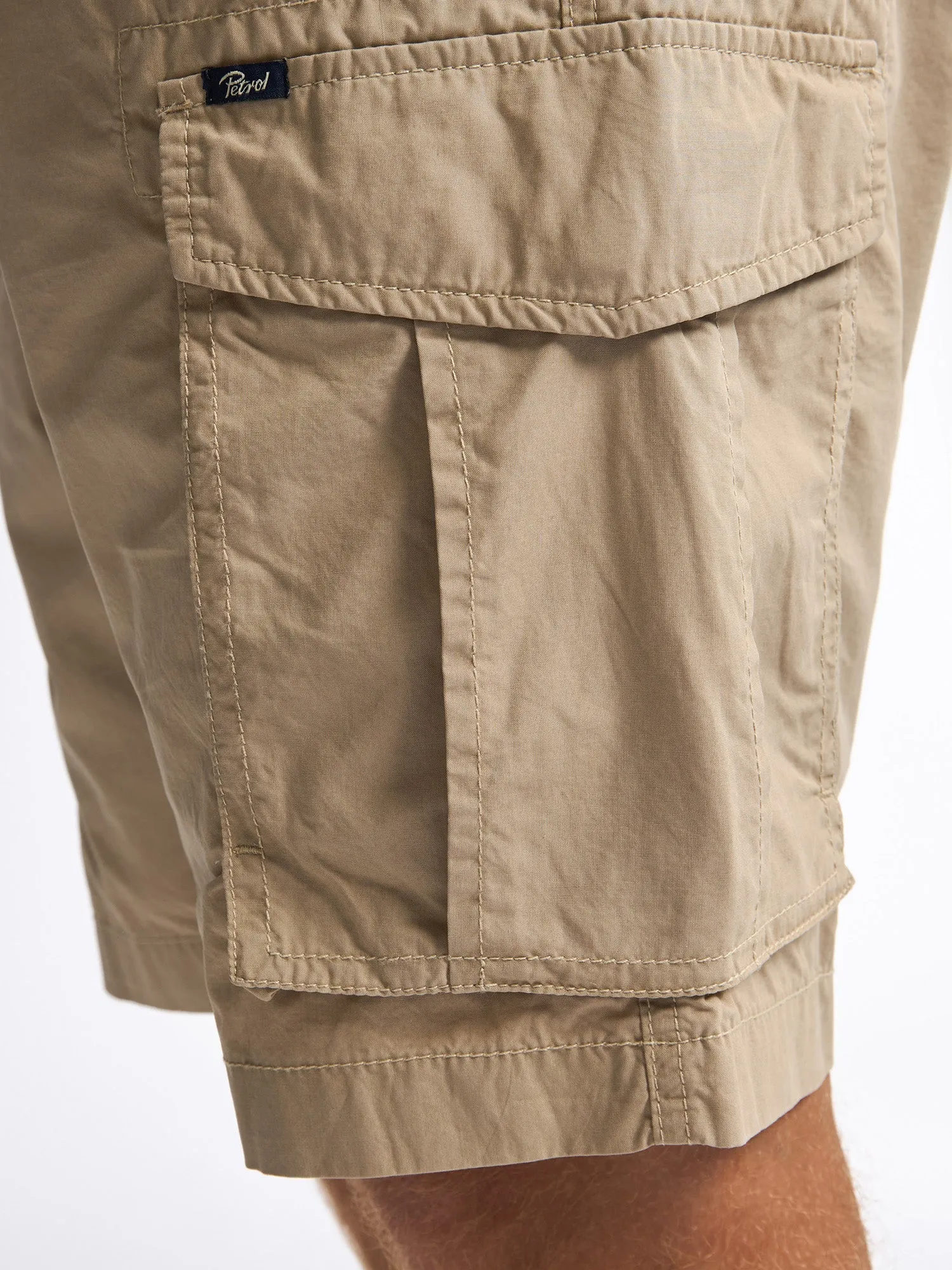 Cargo Shorts with Belt Azure