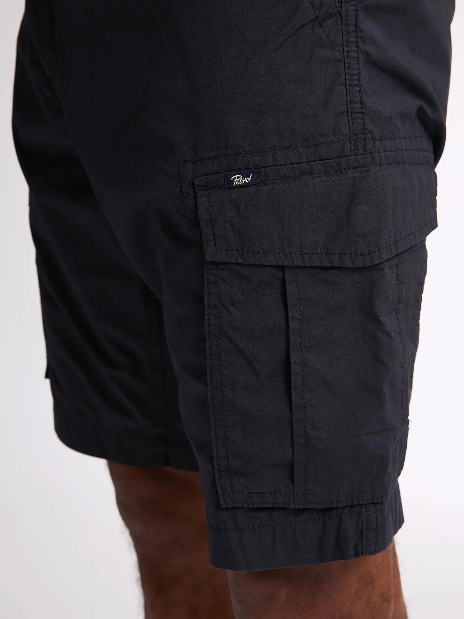 Cargo Shorts with Belt Azure