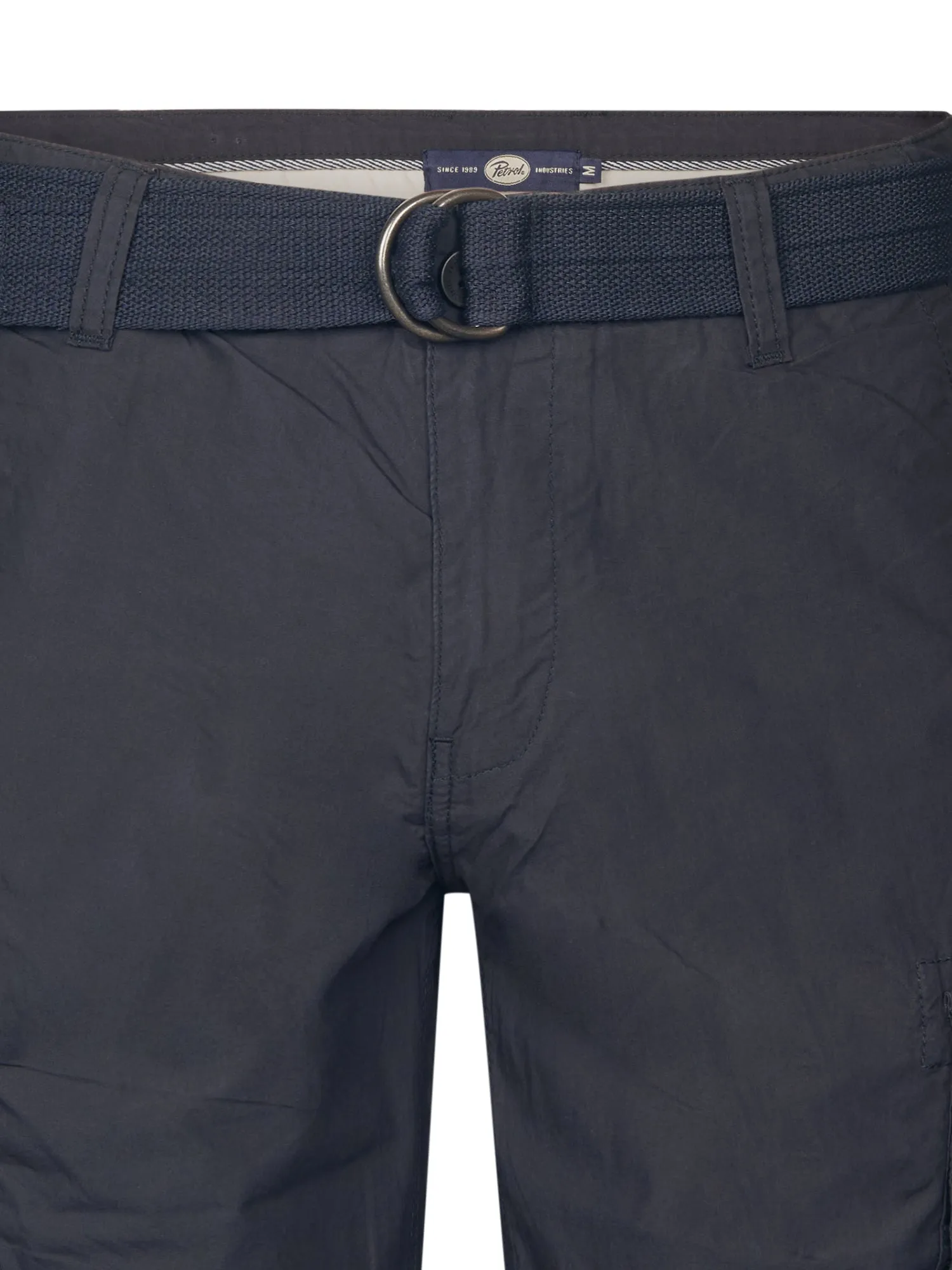 Cargo Shorts with Belt Azure