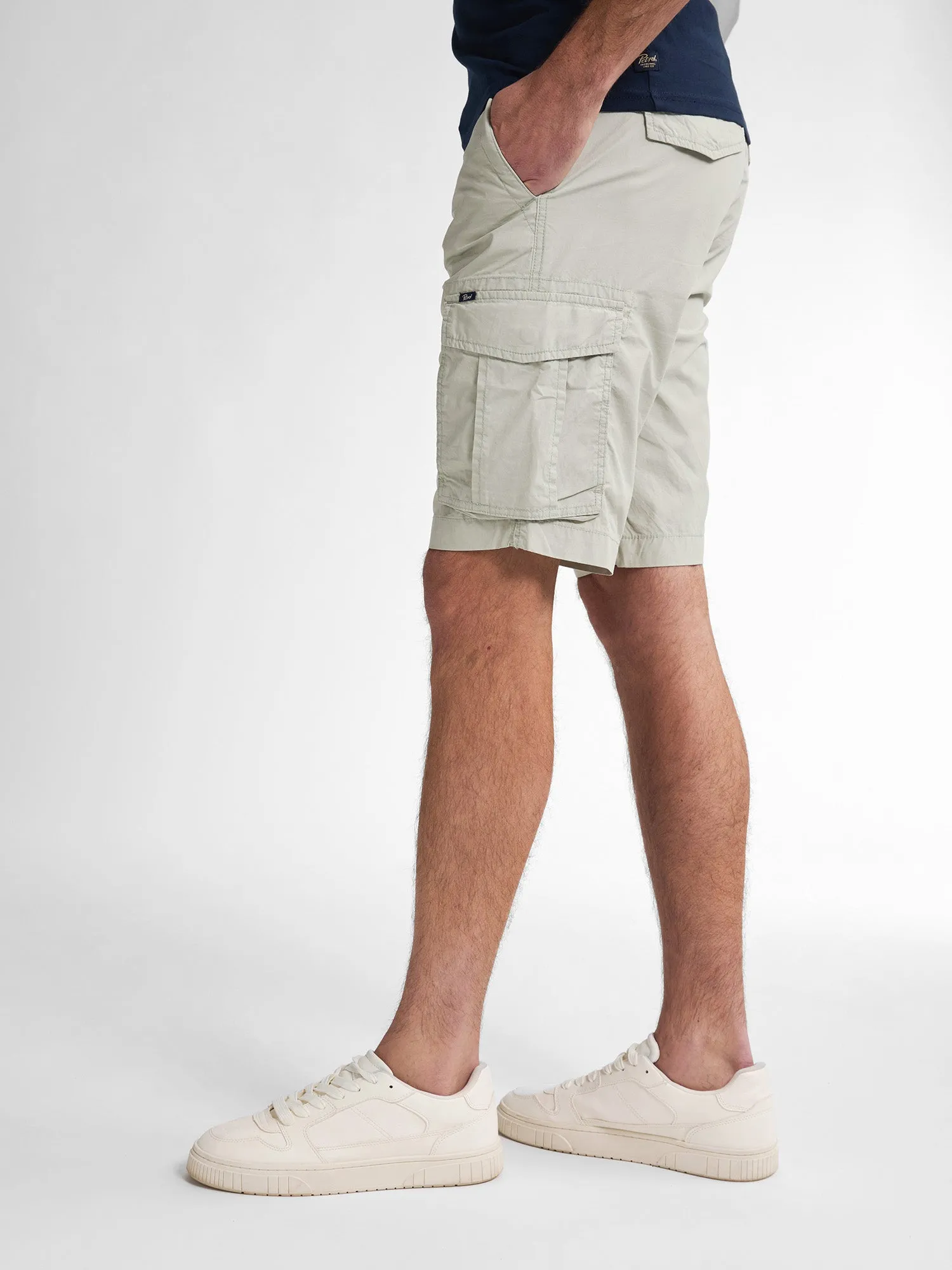 Cargo Shorts with Belt Azure