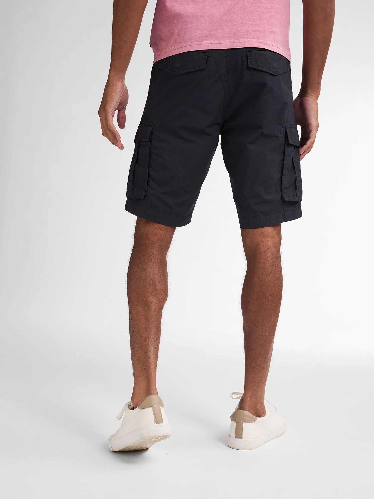 Cargo Shorts with Belt Azure