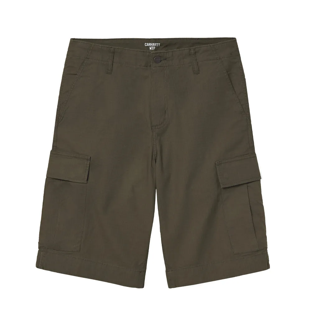 CARHARTT WIP REGULAR CARGO SHORT // CYPRESS (RINSED) NO LENGTH