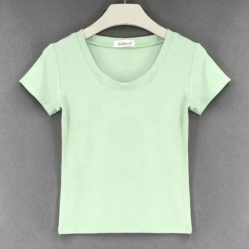 Casual Basic Femme Short Sleeve Tee