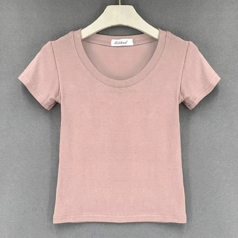 Casual Basic Femme Short Sleeve Tee