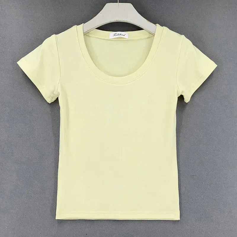 Casual Basic Femme Short Sleeve Tee