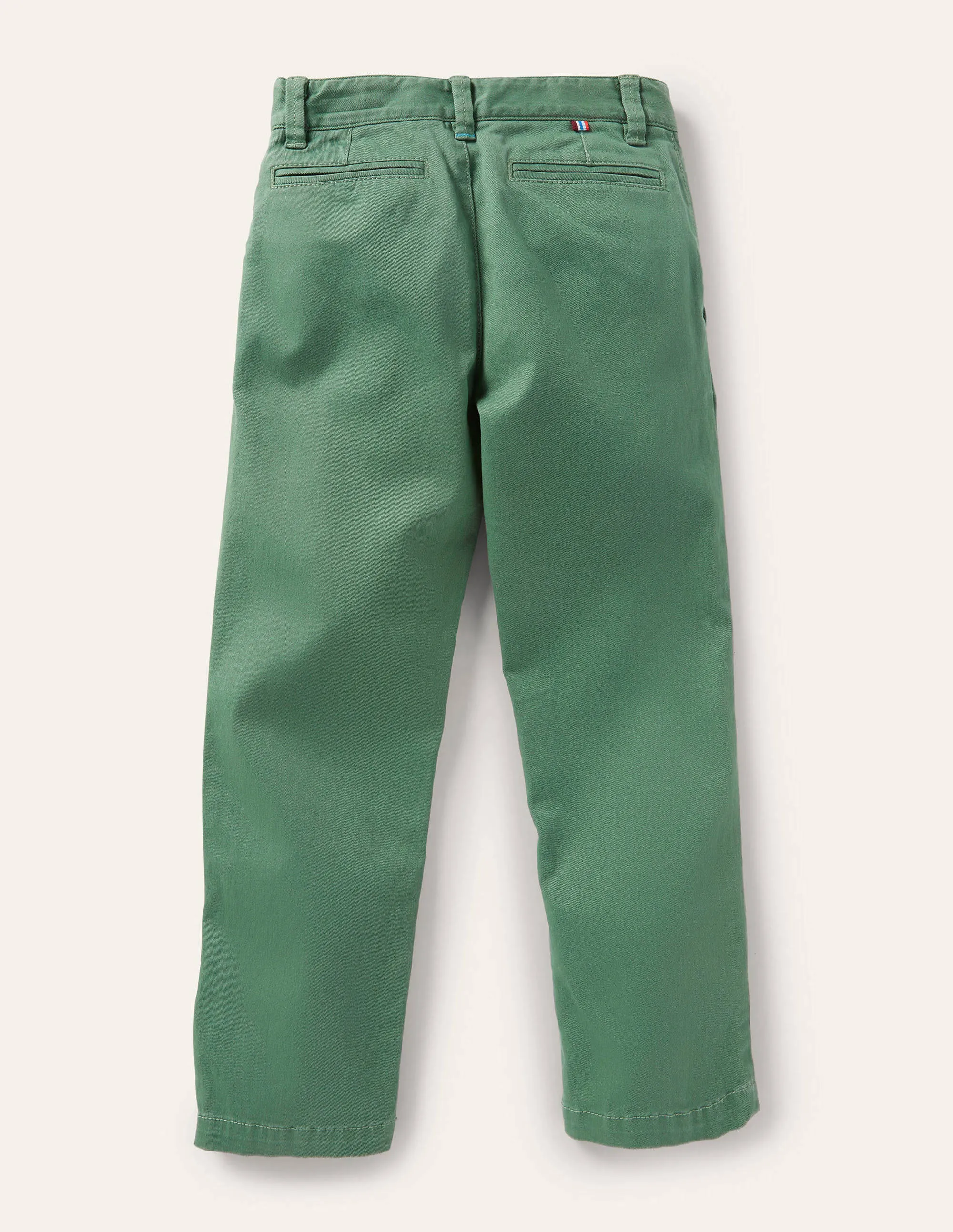 Chino Stretch Trousers-Rosemary Green