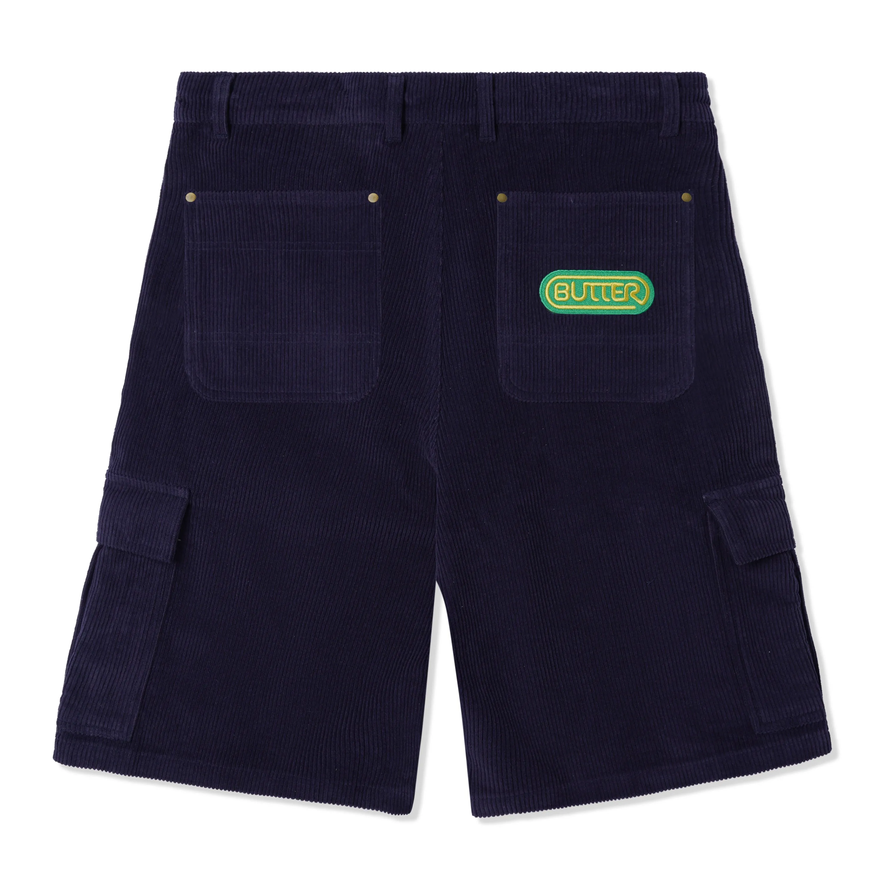 Corduroy Cargo Shorts, Navy