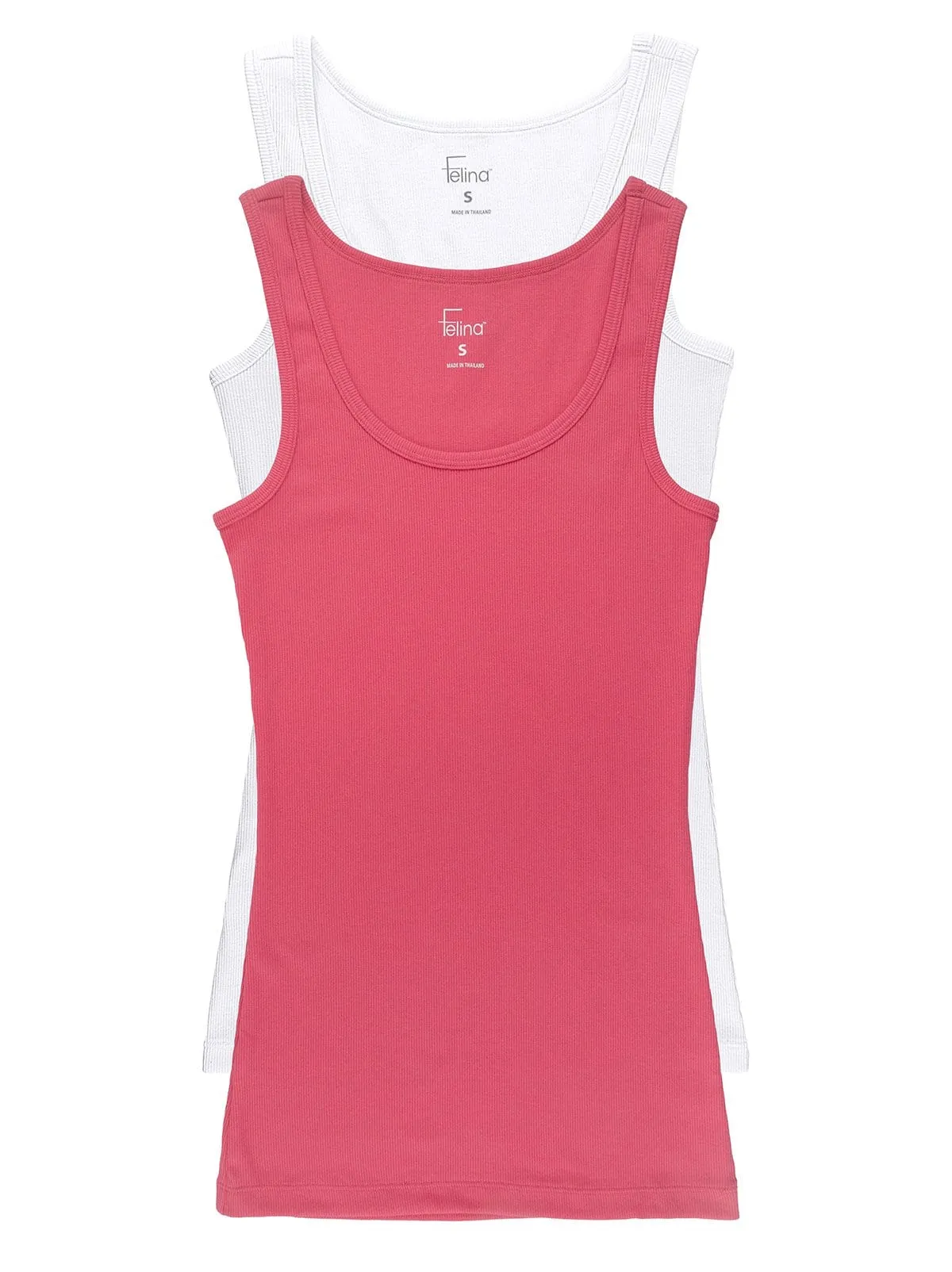 Cotton Ribbed Tank Top 2-Pack