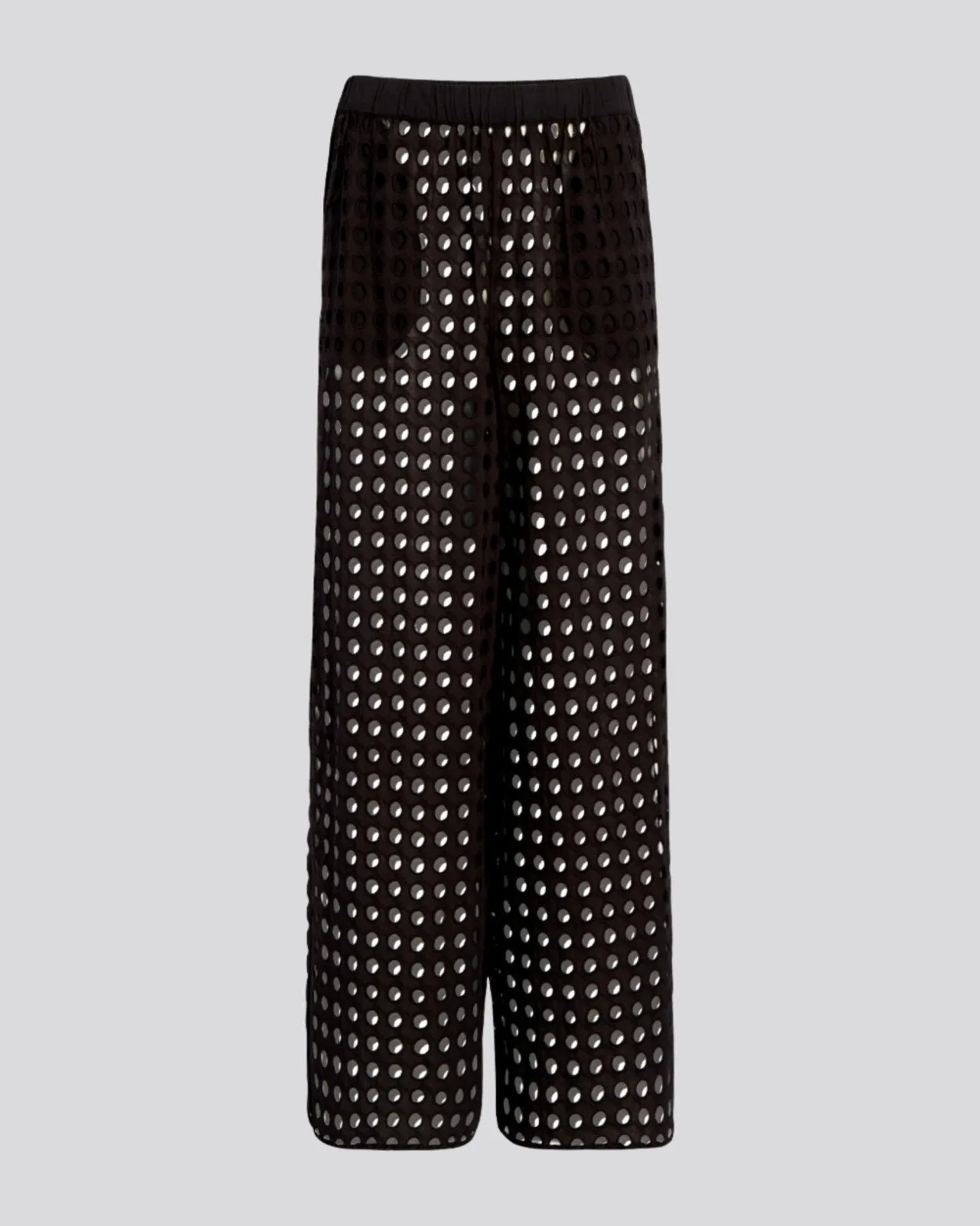 Eyelet Delaney Pant Noir