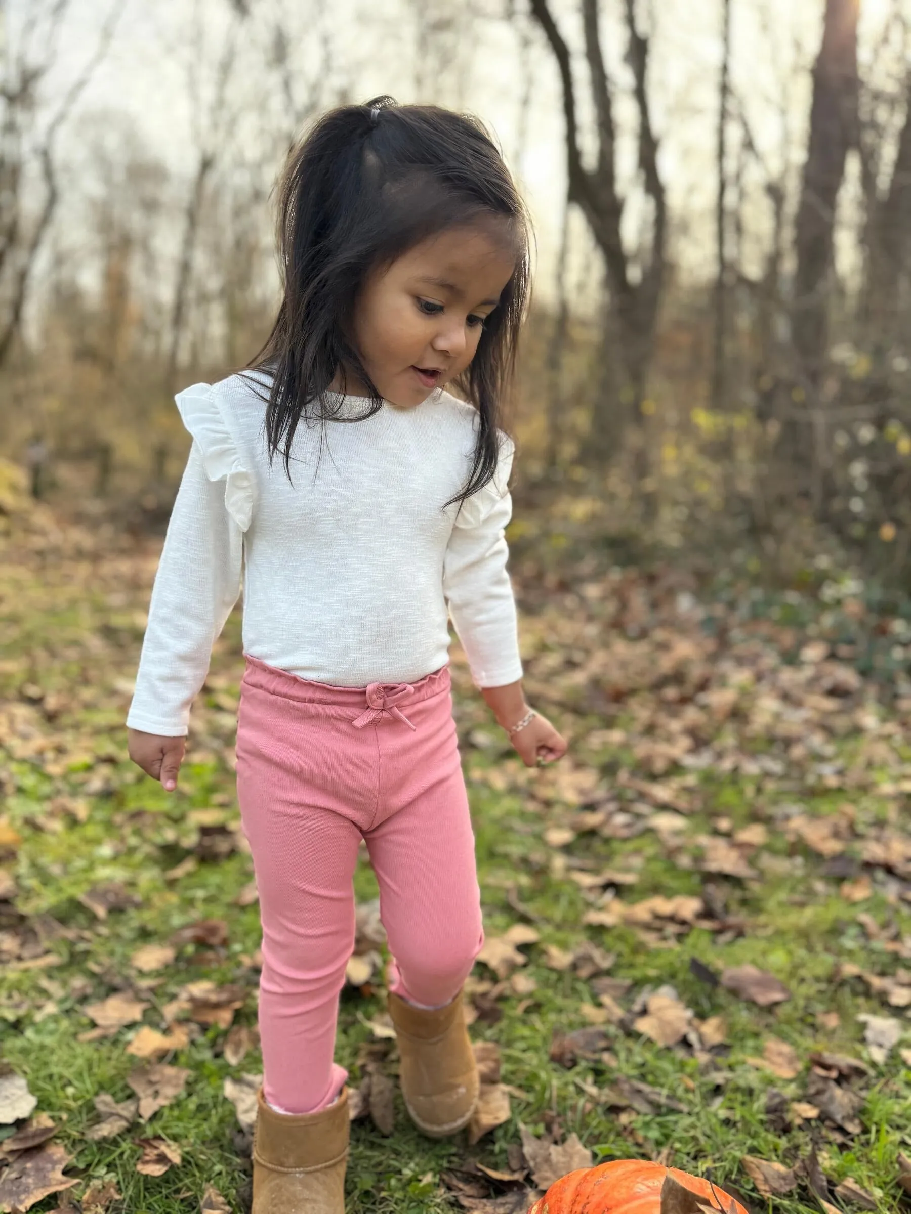 Fawn Jersey Pants, Pink