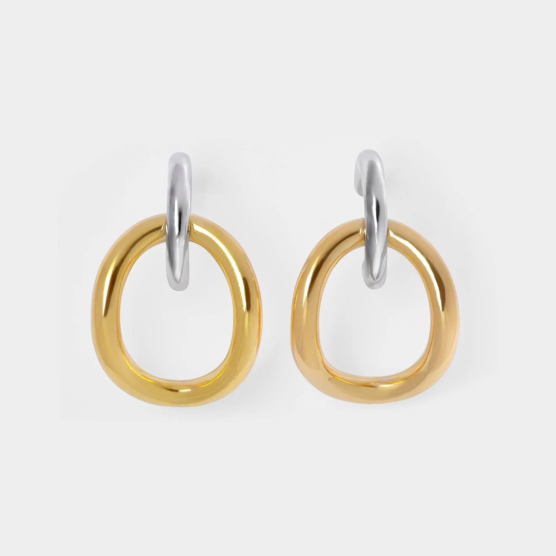 Inner Naho Earring - Charlotte Chesnais - Silver/18K Gold Plated