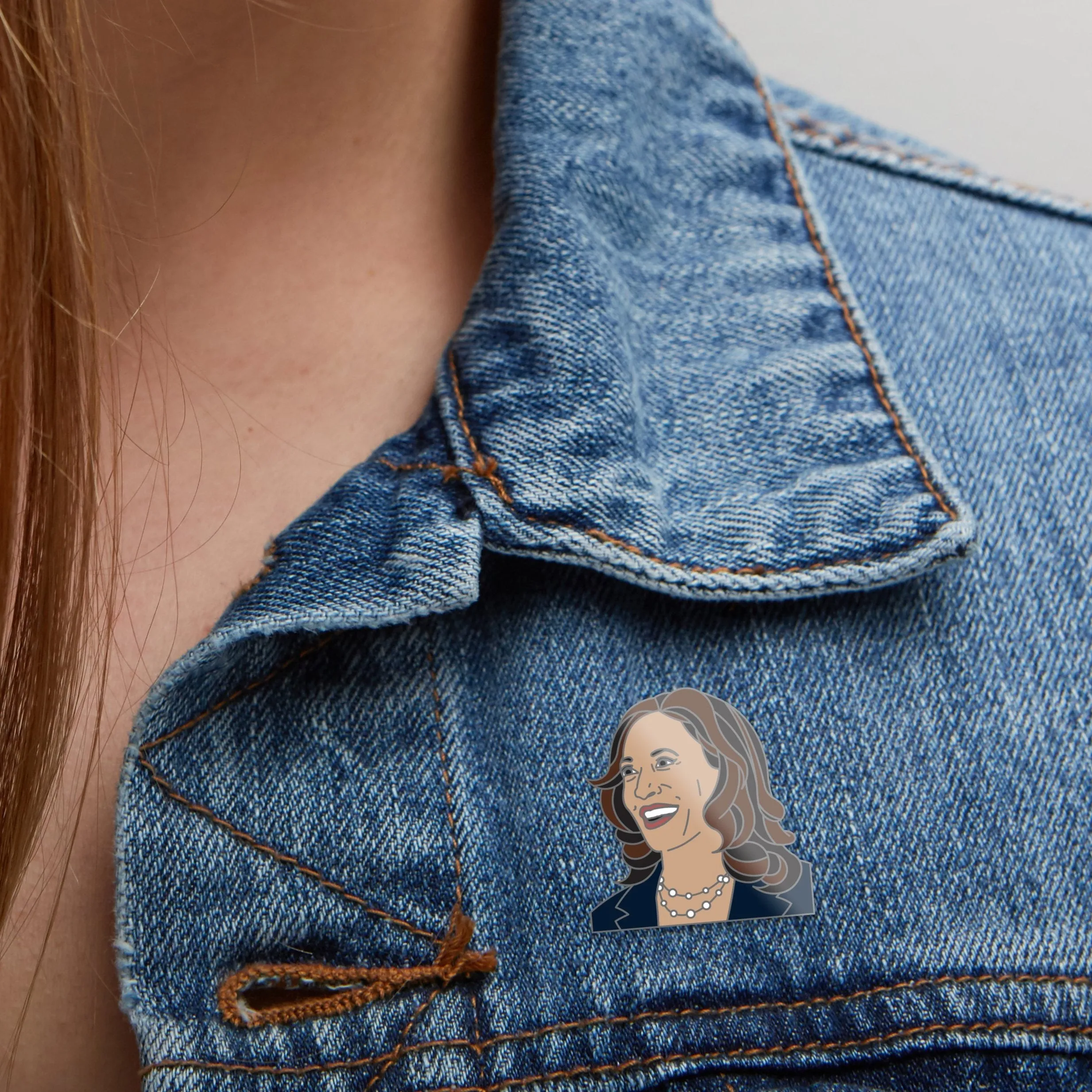 Kamala Harris Enamel Pin