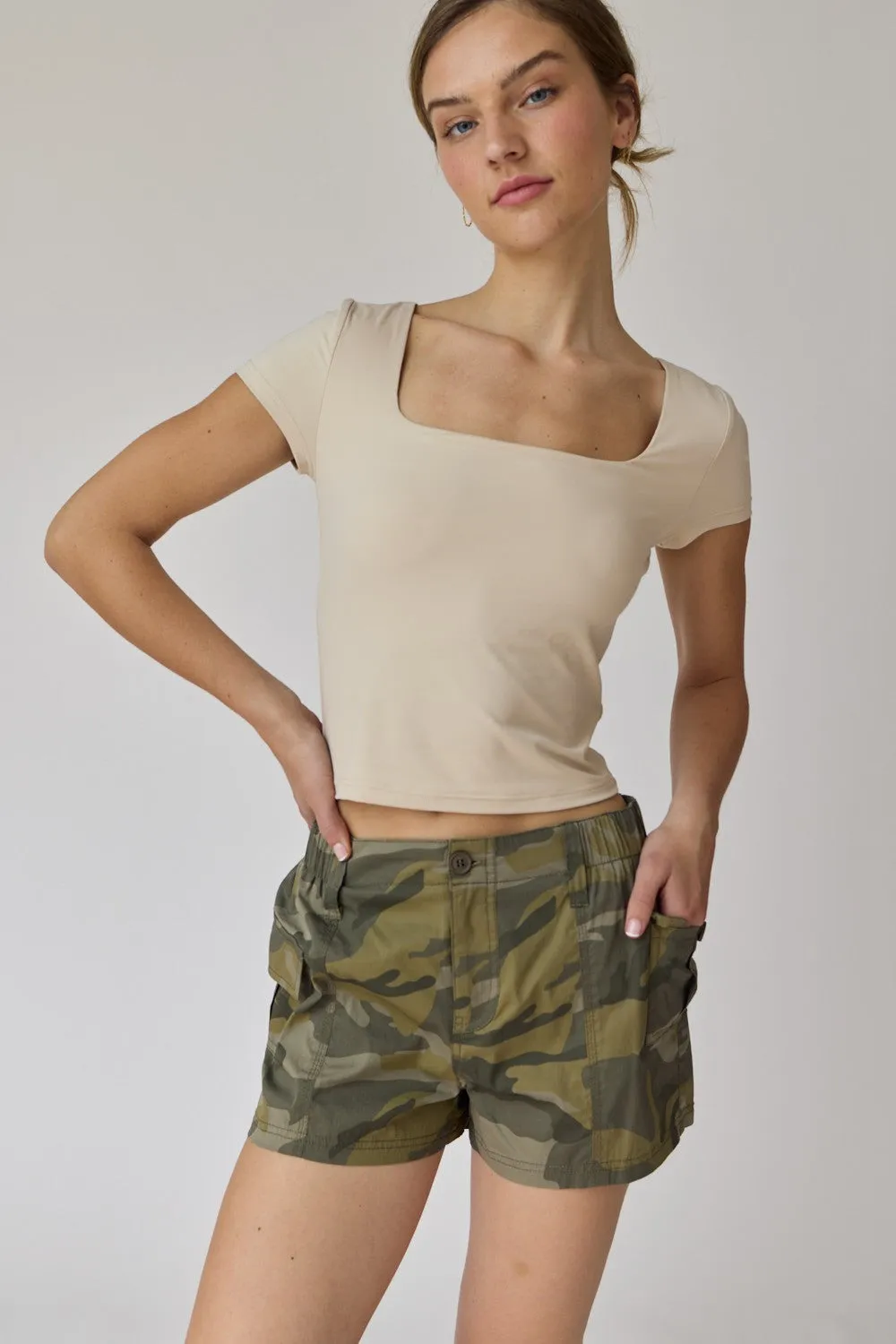 Kennedy Camo Cargo Short