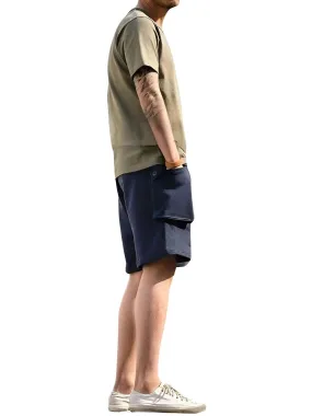 Men's Big Pocket P44 Navy Cargo Jogger Shorts