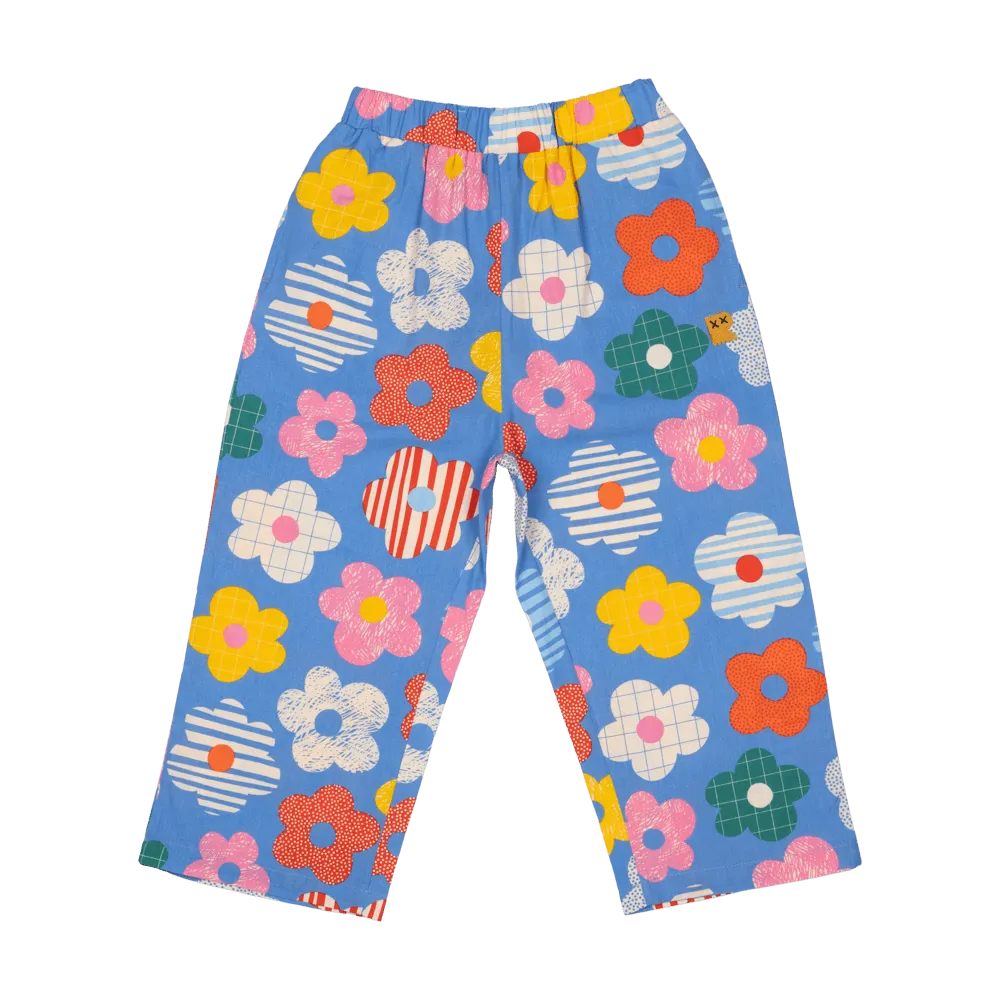 ROCK YOUR BABY HAPPY FLOWERS WIDE LEG PANTS