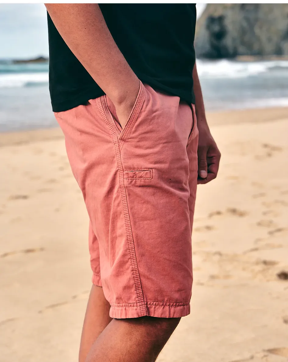 Saltrock Sennen - Mens Chino Shorts - Pink