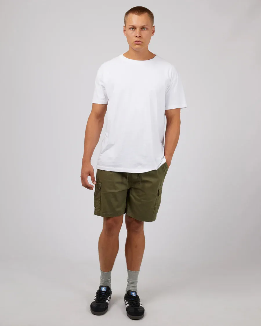 SILENT THEORY - Utility Cargo Short - Khaki