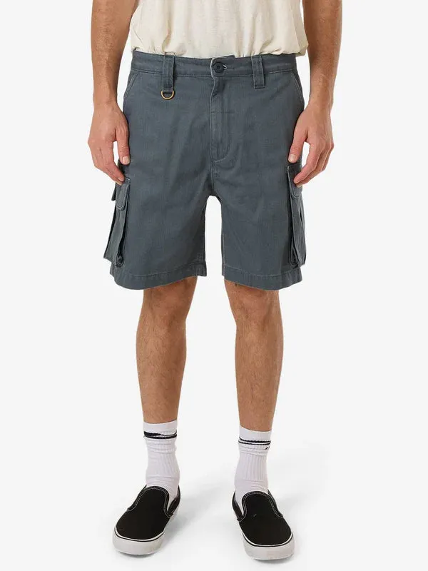 Slacker Union Cargo Short - Dark Slate